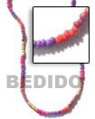 Natural 2-3 mm coco pokalet Coco Necklace Coco Necklace