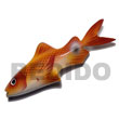 Natural fish handpainted wooden refrigerator Fridge Magnets Fridge Magnets