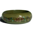 Natural Early Spring Tone wood Hand Painted Bangles Hand Painted Bangles