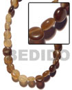 Natural horn flat round Bone Beads / Horn Beads Horn Beads