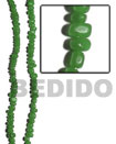 Natural green horn bead nuggets Bone Beads / Horn Horn Beads