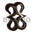 horn hooks 40mm pendants Bone Horn Pendant