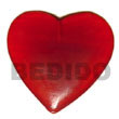 Natural red heart horn 40mm Bone Horn Pendant Horn Pendants