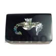 Natural inlaid seahorse design wooden Jewelry Box Jewelry Box
