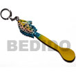 fish on spoon hand Keychain
