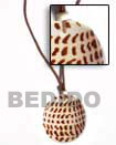 Natural leather thong w/ cunos Leather Necklace Leather Necklace