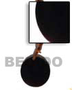 leather thong w/ round Leather Necklace