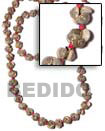 Natural bonium shell Lei Necklace Lei Necklace