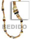 natural coco pokalet necklace Natural Combination Necklace