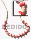 coco orange flower necklace Natural Combination Necklace
