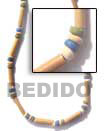 Natural bamboo tube necklace Natural Combination Necklace Natural Combination Necklace