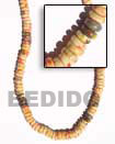 Natural 7-8 elastic coco heishe Natural Combination Necklace Natural Combination Necklace