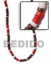 4-5 mm coco pokalet Natural Combination Necklace