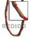 Natural bamboo tube alternate necklace Natural Combination Necklace Natural Combination Necklace