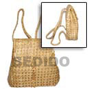 Natural pandan eyelet pack bag Bags Natural made Bags