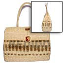 Natural pandan indo braided with Bags Natural made Bags