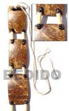 Natural polished coco belts Belts Philippines Native Belts
