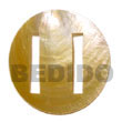 round MOP buckle 60mm Sarong Shell Buckles