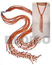 Natural scarf necklace - 7 Scarf Necklace Scarf Necklace