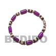violet buri seed bracelet Seed Bracelets