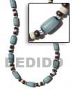 Natural turqoise buri seed necklace Seed Necklace Seed Necklace
