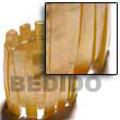 elastic mother of pearl Shell Bangles