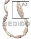 Natural Troca Garlic Shell Beads Shell Beads