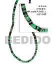 Natural Green Hammer Shell Beads Shell Beads