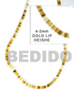 Gold Lip Shell Beads