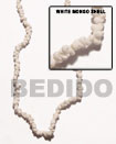 Natural White Mongo Shell Beads Shell Beads