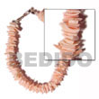 Natural pink rose shell bracelet Shell Bracelets Shell Bracelets