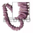 Natural white rose dyed lilac Shell Bracelets Shell Bracelets