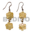 dangling  2 15mm Shell Earrings