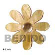 MOP flower pendant Shell Pendant