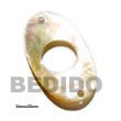 Natural MOP oblong pendant Shell Pendant Shell Pendant
