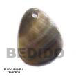 Natural black lip teardrop pendant Shell Pendant Shell Pendant