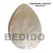 Natural teardrop hammershell pendant Shell Pendant Shell Pendant