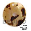 Natural black lip donut pendant Shell Pendant Shell Pendant