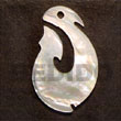 hook MOP 35mm pendants Shell Pendant
