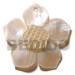 Natural 45mm natural hammershell flower Shell Pendant Shell Pendant