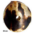Natural brown lip tiger disc Shell Pendant Shell Pendant