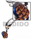 Natural Clay Fingers Gemstone Tribal clay Jewelry Surfers Necklace