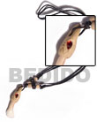 Natural Clay Tooth Tribal Clay Jewelry Surfers Necklace