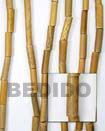 Natural robles tube Wood Beads Wood Beads