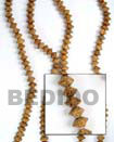 Natural bayong saucer Wood Beads Wood Beads