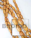 bayong oval Wood Beads
