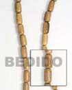 robles wood capsule Wood Beads