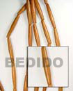 Natural bayong football stick wood Wood Beads Wood Beads