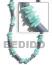 Natural pastel wood tube necklace Wood Beads Necklace Wood Beads Necklace