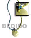 Natural -3 mm pokalet Wood Beads Necklace Wood Beads Necklace